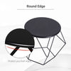Coffee Table Side Table Nordic Minimalist Style Steel Frame LivingRoom Furniture