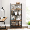 Industrial Large Bookcase Metal Shelving Unit Book Shelf Storage Display Cabinet