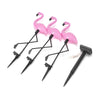 Solar Powered Flamingo Lawn Lamp Outdoor Stake Landscape LED Lights Garden Decor