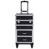 Extra Large Make Up Case Hairdressing Vanity Beauty Trolley Cosmetic Box Storage