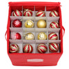 64 Baubles Storage Box Christmas Xmas Tree Decoration Round Balls Organise Decor