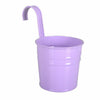 Metal Flower Pot Color Balcony Garden Wall Fence Hanging Plant Planter Tools