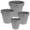 Plastic Flower Plant Garden Indoor Outdoor Herb Planter Pots Sizes and Colours