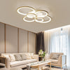 LED Ceiling Light Geometric Lamp Chic Design Lights Fixture Room Decor Lighting