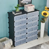 12 Cube DIY Closet Cabinet Cupbpard Shoe Storage Organizer Shoe Shelf Holder BN
