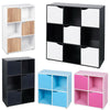 4 6 9 Cube Wooden Bookcase Shelving Display Shelves Storage Unit Wood Shelf Door