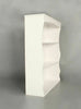 Wall Mounted Shelves Painted White 3 Book Shelves Ideal for Kids Bedroom Kitchen