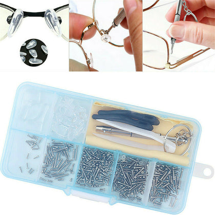 Tiny Micro Glasses Screws Set Sunglasses Spectacles Repair Kit Screwdriver
