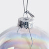 Fillable Hanging Christmas Clear Glass 6/8/10cm Bauble Ball Empty Box Wedding UK