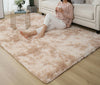Fluffy Large Rugs Plush Rugs SHAGGY RUG Non Slip Living Room Super Soft Carpet