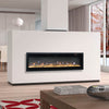 40 50 60" Home Electric Fireplace Wall Mounted/ Built-in LED Fire 9 Colour Flame