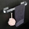 25cm New Towel Rail Rack Holder Wall Mounted Bathroom Shelf Stainless steel UK