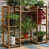 Wooden Vertical Garden Planter Stand Plant Flower Pot Display Shelves Detachable
