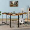 Home Office Computer Desk L-shaped Corner Desk Table Workstation Study Furniture
