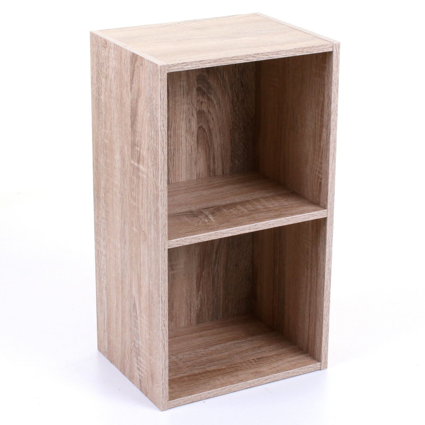 2 3 4 TIER WOODEN BOOKCASE SHELVING DISPLAY STORAGE UNIT CUBE WOOD SHELVES SHELF