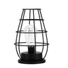 Retro Table Lamp Geometric Wire Industrial LED Light Bulb Bedside Desk Light UK