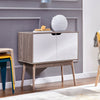 2 Doors Storage Cabinet Sideboard Table Cupboard Living Room Kitchen 80*40*80cm