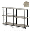 Furinno Turn-N-Tube 3-Tier Double Size Storage Display Rack