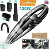 Powerful Car Vacuum Cleaner Wet/Dry Cordless Strong Suction Handheld Cleaning UK