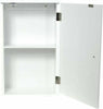 Brand New Wall Mounted Bathroom White Cabinet Wooden Single Door Storage Unit