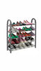 SHOE RACK Stand Storage Organiser Lightweight Compact SPACE SAVE Shelf Grey