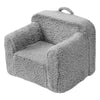 Kids Armchair Kids Sofa with High-density 25D Toddler Chair Sherpa Fabric
