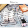 Set of 3 Underware Sock Bra Tie Drawer Divders Baby Clothes Organizer Box Grey