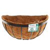 Georgian Wall Basket Planter Outdoor Garden Patio Metal Basket Coco Liner Plant