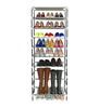 Tall 30 Pairs Shoe Rack 10 Tier Storage Boot Organiser Shelf Stand Tidy Room