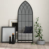 Wall Mirror Mount Decorative Long Hanging Arched Window Style Frame Decor Mirror