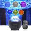 Galaxy Starry Night Light LED Projector Ocean Wave Star Sky Party Lamp Bedroom