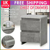 Modern Chest of Drawers 2 Bedside Table Cabinet Nightstand Bedroom Wardrobe UK