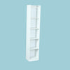 4/5/7Tier White Bookcase Bookshelf Storage Cube Shelving Unit Display Stand Rack