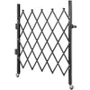 Single Folding Security Gate Folding Door Gate 48"H x 66"W Scissor
