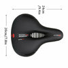Big Bum Bicycle Seat Extra Wide MTB Bike Saddle GEL Comfort Sporty Soft Padded