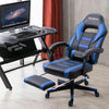 Racing Chair Home Office Gaming Chair Computer Desk PC Swivel Seat with Footrest