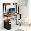 Folding Study Office Desk Table Computer Desk Wooden Laptop Office Workstation