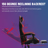 Gaming Chair Executive Office Chair Recliner Computer Desk Seat With Footrest UK