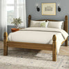 Corona Double Bed 4ft6 Low Foot End Mexican Solid Pine Frame Bedroom Furniture