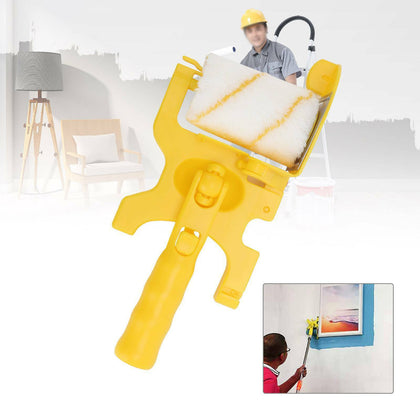 Portable Clean-Cut Paint Edger Roller Brush Safe Tool for Home Wall Ceilings
