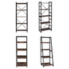 4/5Tier Strong Bookcase Step Ladder Shelf Bookshelf Plant Flower Stand Storages