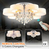 LED Crystal Ceiling Light Chandelier Lamp Kitchen Bed Modern Living room Lights