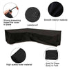 L+S Shape Waterproof Furniture Cover Outdoor Garden Rattan Corner Sofa