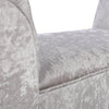 Crushed Velvet Upholstered Hallway Window Seat Bed End Chaise Lounge Armed Bench