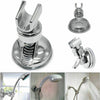 Adjustable Bracket Suction Shower Head Handset Holder Kit Bathroom Wall Mount UK