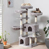 Large Cat Tree Activity Centre Multilevel Scratching Post Kitten Climbing Tower