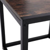 Industrial Wood Metal Coffee Table Sofa Side End Table Bedside Table Nightstand