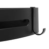 Black Bathroom Bathroom Shelf Wall Mounted Storage Stand Corner Shelf Tidy