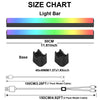 Smart RGBIC Ambiance LED Light Bars Music Sync Bluetooth LED Play Light Bar UK