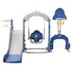 5IN1 TODDLER CLIMBER SLIDE PLAY SWING SET FOR KIDS INDOOR/OUTDOOR PLAYGROUND TOY